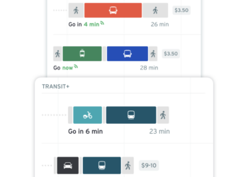 Plan a Multimodal Trip with Transit+ - Transit Support